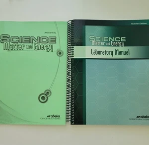 ABeka 9th Grade SCIENCE MATTER AND ENERGY Teacher Laboratory Manual & Answer Key - Imagen 1 de 5