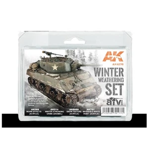 WINTER WEATHERING SET - AK Interactive - Picture 1 of 3
