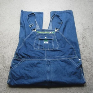 Salopette Liberty uomo 50x32 blu denim vestibilità rilassata bavaglino lavoro falegname nuova - Foto 1 di 12
