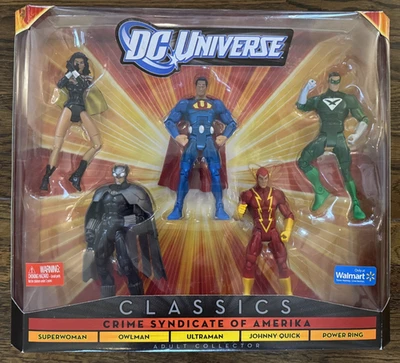 ПРЕСТУПНЫЙ СИНДИКАТ АМЕРИКИ DC Universe WALMART Ultraman Superwoman Owlman V1870 - Изображение 1 из 2