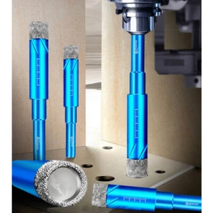 Dry Diamond Drill Bit For Porcelain Granite Tile Ceramics Glass Marble 6-10mm UK - Picture 1 of 13