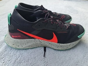 Nike Air Zoom Pegasus Trail 3 GTX Hombres Talla 7 Zapatos para Correr Negros Ligeros - Imagen 1 de 9