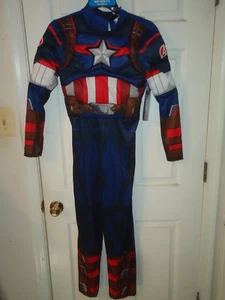 Kostüm, männlich, Marvel Hero, Captain America, Kind L 12-14, Neu in OVP - Bild 1 von 5