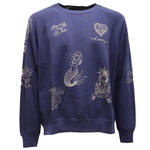 3306AH felpa uomo MEMORY'S blue cotton sweatshirt men - Imagen 1 de 4