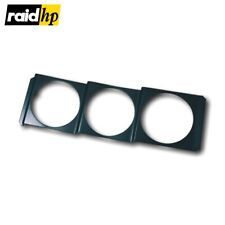 Produktbild - raid hp Instrumentenhalter DIN-Radioschacht - 3er Halterung - 52mm Instrument