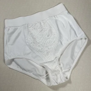Vintage Bali White Lace Front Panty Girdle Size XL - Picture 1 of 4