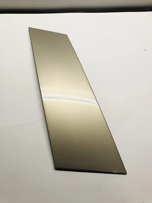 Buick Enclave 2008-12 OEM niebla dorada metálica conductor trasero izquierdo moldura de ventana izquierda Foto 1 de 4