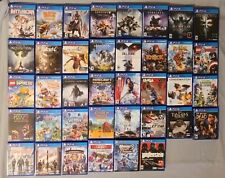 Sony Playstation 4 Games! You Choose from Large Lot Buy More and Save Tested