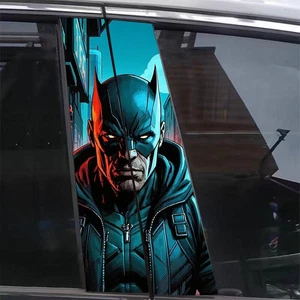 2pcs Batman Cool Center Pillar Sticker B-pillar Protective Film Decor - Bild 1 von 2