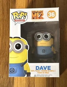 Funko POP! Movies - Despicable Me 2 - DAVE #36 - Vinyl Figure - NEW! - Picture 1 of 3