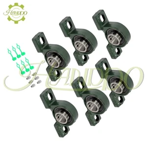 6× UCP205-16 Pillow Block Bearing 1" Bore 2 Bolt Flange Mounted Self-Alignment - Picture 1 of 10
