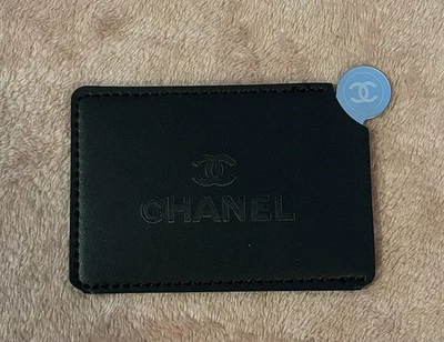 Chanel Beauty GWP Espejo de Bolsillo con Manga NUEVO Negro CC Foto 1 de 4