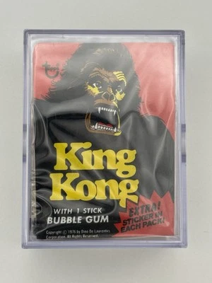 KING KONG  1976 Topps Complete 55 Card & 11 Sticker COMPLETE Set Vintage Rare - Image 1 of 4