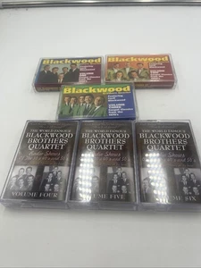 Blackwood Brothers Quartet Gospel Music Cassette Volume 1 Thru 6 - Picture 1 of 14