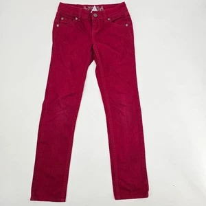 Total Girl Red Slim Jeans Size 8 - Picture 1 of 3