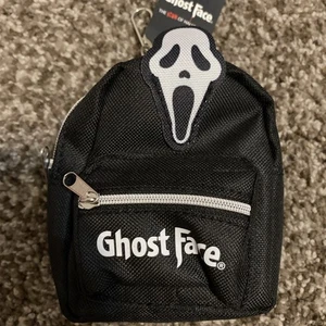Ghost Face Mini Rucksack Schlüsselanhänger neu mit Etikett Bioworld Merch versiegelt limitierte Auflage 4 Zoll - Bild 1 von 6