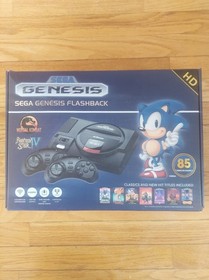 AtGames Sega Genesis Flashback HD - 85 Built in Games - NEW Open Box - Fast Ship