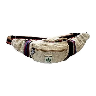 Riñonera de cáñamo natural del Himalaya Foto 1 de 4