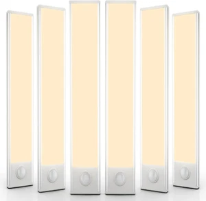 Under Cabinet Lighting, 68 LED Motion Sensor Light Indoor, Wireless USB Recharge - Picture 1 of 12