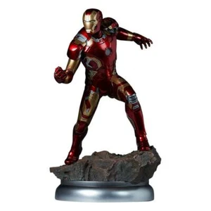 MARVEL Avengers Age of Ultron - Iron Man Mark XLIII 1/4 Maquette Statue Sideshow - Foto 1 di 12