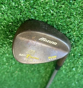 Mizuno MP T Series 53°-08 Wedge (RH) / RAW Finish, Raw Haze DG (Wedge Flex) - Picture 1 of 7