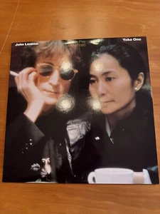 John Lennon (Beatles) & Yoko Ono - Before Play August 1980 weiße Vinyl-LP - Bild 1 von 4