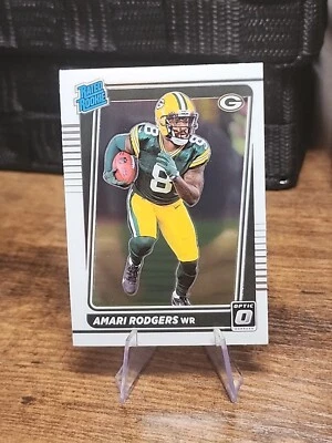 Amari Rodgers Rated Rookie 2021 Panini Donruss Optic Football #261 Packers NFL  - Image 1 of 2