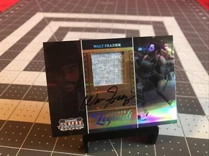 2007 Donruss Americana Walt Frazier Authentic Autograph Swatch Card 06/25 - Bild 1 von 6