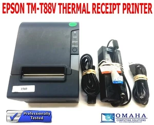 IMPRESORA DE RECEPCIÓN TÉRMICA USB POS PARALELA EPSON TM-T88V M244A PROBADA FUNCIONANDO - Imagen 1 de 9