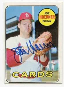 Joe Hoerner Signed 1969 Topps #533 Phillies Guaranteed Authentic KOA - Bild 1 von 1