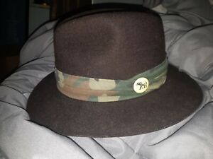Biltmore SAFARI Made in Canada Brown   Hat Men's Size 6 7/8  55 cm