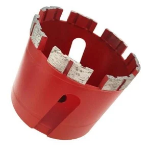 Affondatore lattine diamantato TURBO 82 mm calcestruzzo abrasivo intonaco trapano lattine utilità 60 mm - Foto 1 di 1