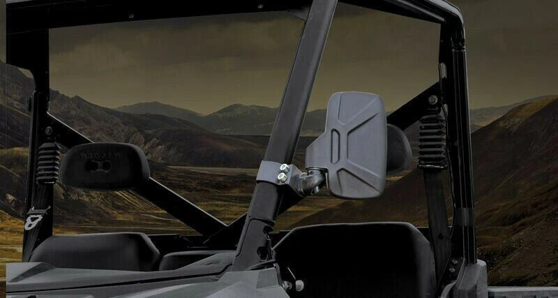 Seizmik 18083 Folding Side Mirror Po fits Can-Am Profiled & Pro-Fit Tubing ROPS - Image 1 of 1