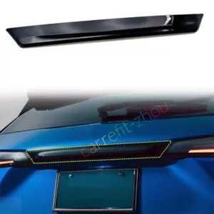 Rear Door Trunk Lid Tailgate Strip Trim For Honda HR-V HRV 2023 2024 Gloss Black - Picture 1 of 3