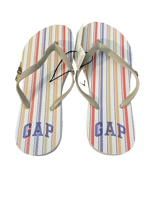 Chanclas/sandalias para mujer a rayas talla 8 NUEVAS Foto 1 de 2