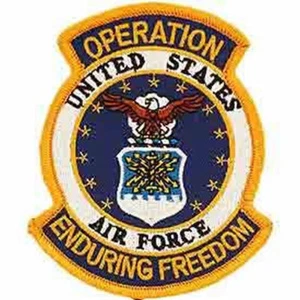 US AIR FORCE OPERATION ENDURING FREEDOM PATCH - Bright Colors - Veteran Owned. - Bild 1 von 1