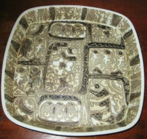 large royal copenhagen baca dish funky fish design - Picture 1 of 3