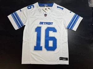 Maglia 2XL Jared Goff #16 Vapor FUSE bianca qualità Elite Detroit Lions - Foto 1 di 11