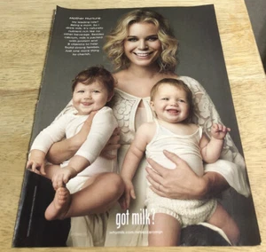 2010 GOT MILK? - REBECCA ROMIJN - Full-Page Magazine Ad - Imagen 1 de 1