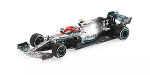 1:43 Minichamps Mercedes Amg W10 Valtteri Bottas 3Rd Monaco F1 GP 2019 417190677 - Imagen 1 de 2