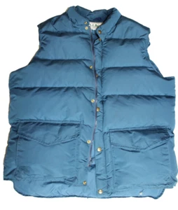 Vintage L.L. Chaleco Bean Puffer Para Hombre Largo XL Plumón de Ganso Hecho en EE. UU. - Imagen 1 de 11