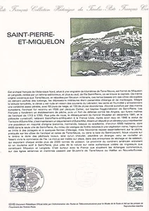 Document Philatélique 1er Jour : 02 1982 - Saint-Pierre et Miquelon - Picture 1 of 1