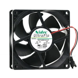 Nidec T92T24MS1A7-51 24V 0.22A 9025 9CM 2-wire inverter cooling fan - Picture 1 of 4
