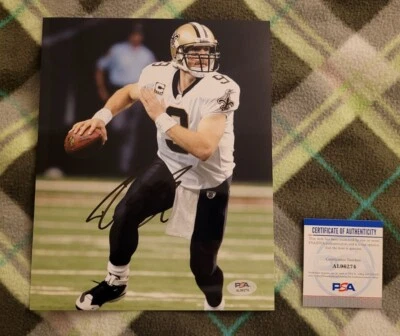 Drew Brees signed autographed New Orleans Saints 8x10 photo PSA COA #AL96274 - Image 1 of 3