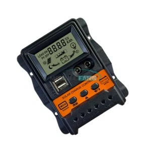 PWM Solar Charge Controller Regulator 10A 20A 30A 12V 24V USB 5V Output, - Picture 1 of 44