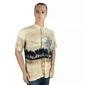 Tori Richard Shirt Herren hawaiianisch mehrfarbig kurzärmelig 100 % Seidentaschen - Bild 1 von 13