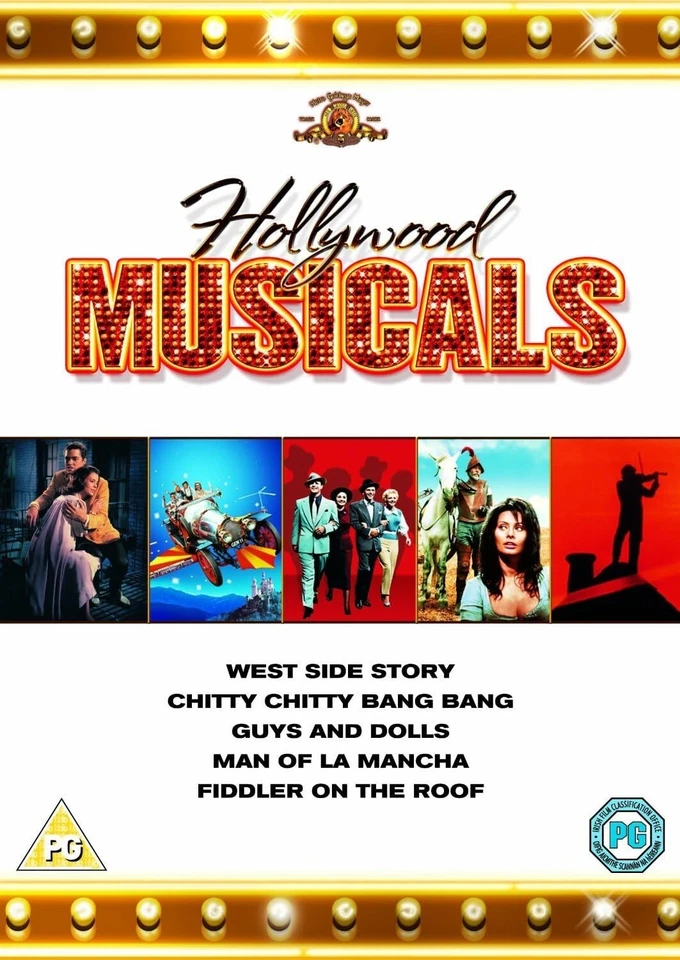 Hollywood Musicals 5 DVD BOXSET POSTED 48 HOURS TRACKED - Image 1 of 1