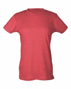 Tultex Womens 65% Polyester 35% USA Cotton Poly-Rich Slim Fit T-Shirt - 240 - Picture 1 of 16