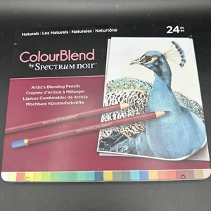 Spectrum Noir ColourBlend Artist's Blending Pencils Tin 24pc - Naturals - Picture 1 of 9