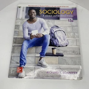 Sociology: A Brief Introduction 13e - Paperback By Schaefer, Richard T. - Good - Picture 1 of 10